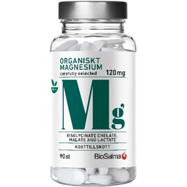 Biosalma Organiskt Magnesium 120mg 90 kapselia