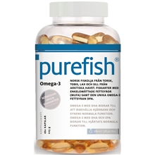 Elexir Pharma Purefish omega-3 180 kapselia