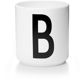 Design Letters Porslinsmugg A-Z B