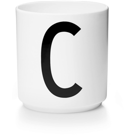 Design Letters Porslinsmugg A-Z C