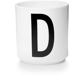 Design Letters Porslinsmugg A-Z D