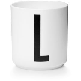 Design Letters Porslinsmugg A-Z L