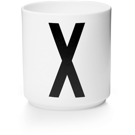 Design Letters Porslinsmugg A-Z X
