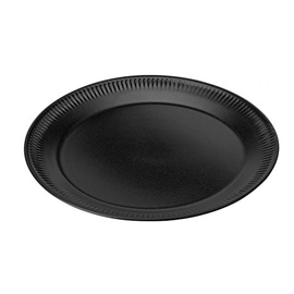 Knabstrup Keramik Knabstrup Tallrik Svart 22 cm