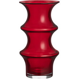 Kosta Boda Pagod Vas 25,5 cm 25.5 cm R&ouml;d