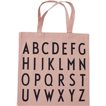 Bilde av Design Letters Tote Bag Abc Nude