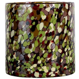 ByOn Calore Ljuslykta 15cm Multi Lime
