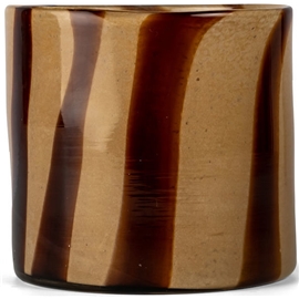 ByOn Calore Ljuslykta 15cm Brun/beige
