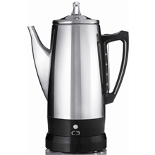 C3 Basic Ledningsløs Perkolator 12 Kopp