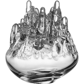 Kosta Boda Polar Ljuslykta klar 33 cm