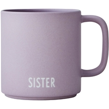 Bilde av Design Letters Mini Favorittkrus Med Håndtak Sister / Lavender