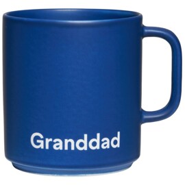 Design Letters Favoritkopp med handtag Granddad / Midnight Blue