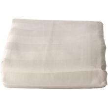 Randigt underlakan 150 x 260 cm Beige