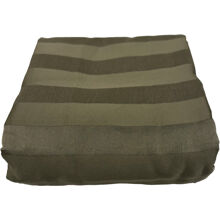 Randigt underlakan 150 x 260 cm Brun