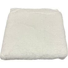Puuvillapyyhe 38 x 76 cm Valkoinen