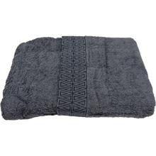 Bambumix Käsipyyhe 76 x 152 cm Harmaa
