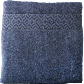 Aumi Collection Bambumix Handduk 76 x 152 cm Marinblå