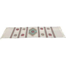 Matto - Boho Starburst 52 x 200 cm. Offwhite