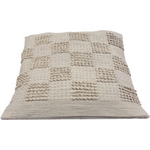 Kuddfodral Ivory Grid 50 x 50 cm