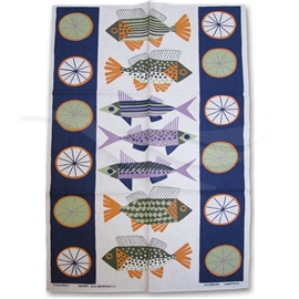 Kjøkkenhåndkle "Fiskafänge"