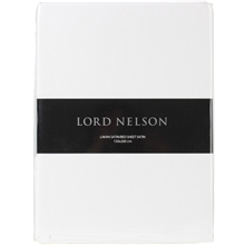 Lord Nelson Lakan satin 150x260 cm Vit