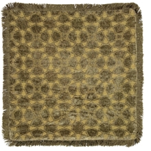 Day Mahal Chenille fringes Putefutteral - Moss