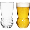 Ølglass 2 stk 2 stk/pakke Transparent 