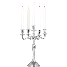 Alster Candelabra aluminium 5-armet