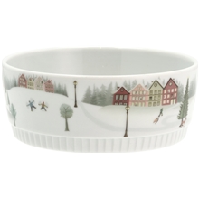Pillivuyt Vinter Sk�l Lige Kant Hvid