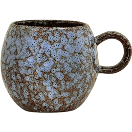 Bloomingville Paula Mugg med handtag Bl&aring; mix
