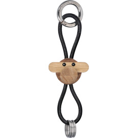 Kay Bojesen Apa nyckelring Silver