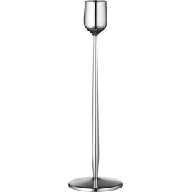 Gense Ljusstake Dorotea 23,5 cm Blank st&aring;l