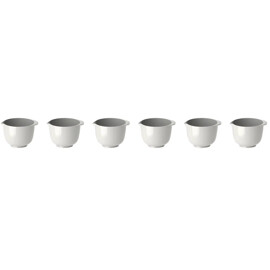 Rosti Margrethe Minisk&aring;l 25 ml 6-pack 6 st/paket Vit