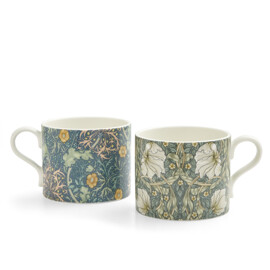 Spode Morris & Co Muggar 0,34 L 2 st/paket Seaweed & Pimpernel