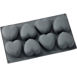 Dorre Beck Bageform Hjerte 8 stk Silikone