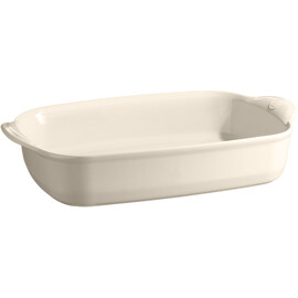 Emile Henry Ovnform Rektangul�r 4 liter Cream