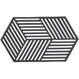 Zone Denmark Grytunderlägg Hexagon 24 cm Svart
