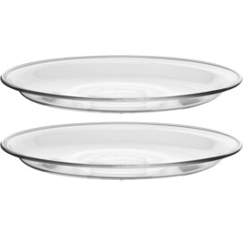 Kosta Boda Innocent Tallrik 2-Pack 19,5 cm Klar