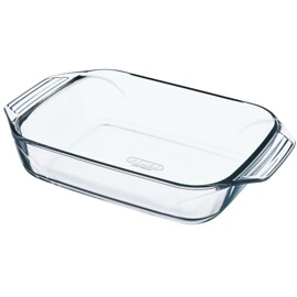 Pyrex Ugnsform i glas Lets Share rektangul&auml;r 39 cm Klar