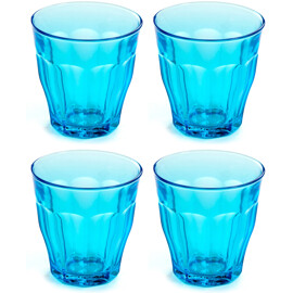 Duralex drikkeglass Picardie turkis 4-pakning 25 cl