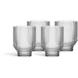 Kosta Boda Pavilion lowballglass 4 stk/pakke Transparent