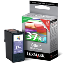  Lexmark Ink No 37XL Color Prebate 018C2180E