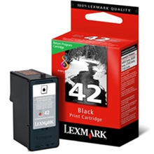  Lexmark Ink No 42 Black RETURN 018Y0142E