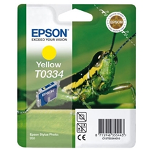  Epson Ink T0334 Yellow C13T03344010