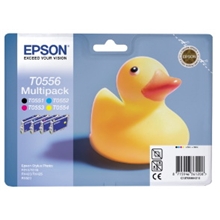  Epson Ink T0556 PhotoPack C/M/Y/B C13T05564010