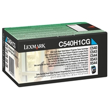  Lexmark PB cartridge cyan C540 2000page C540H1CG