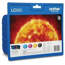  Brother LC980VALBPDR valuepack ink blist LC980VALBPDR