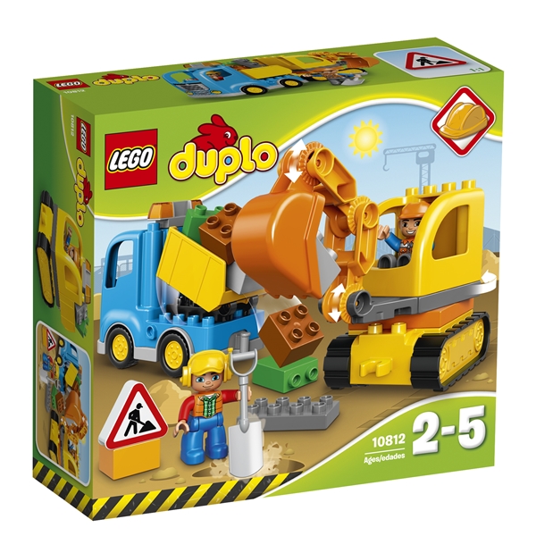 10812 LEGO DUPLO Lastebil og gravemaskin (Bilde 1 av 3)