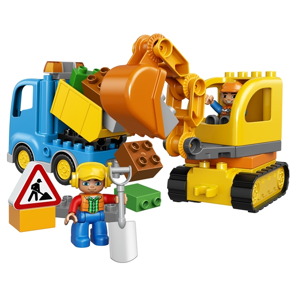 10812 LEGO DUPLO Lastebil og gravemaskin (Bilde 2 av 3)