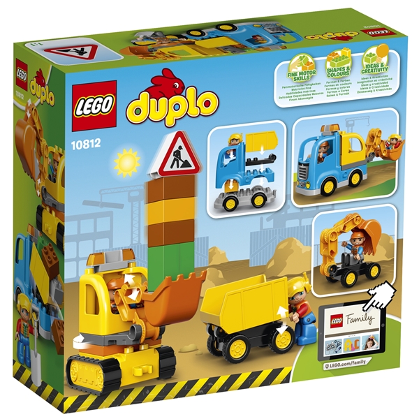 10812 LEGO DUPLO Lastebil og gravemaskin (Bilde 3 av 3)